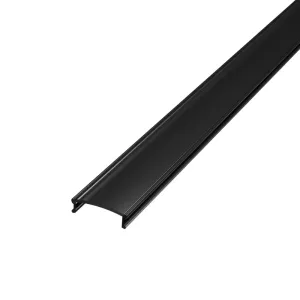 extra Abdeckung schwarz f. Aluprofil Standard 1 2000mm